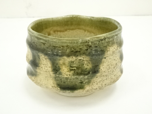 JAPANESE TEA CEREMONY / TEA BOWL CHAWAN / KI-SETO